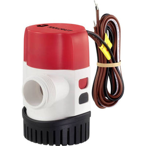 B-Ware Toolcraft Niedervolt-Tauchpumpe 3028l/h 12V DC Wasserpumpe mit Sensor 3m Höhe
