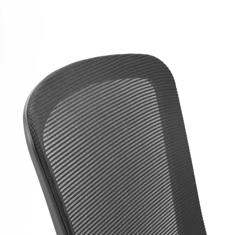 hjh OFFICE Home Office Stuhl Sedito Stoff Netzstoff Armlehnen Bürostuhl schwarz - 4064323108603
