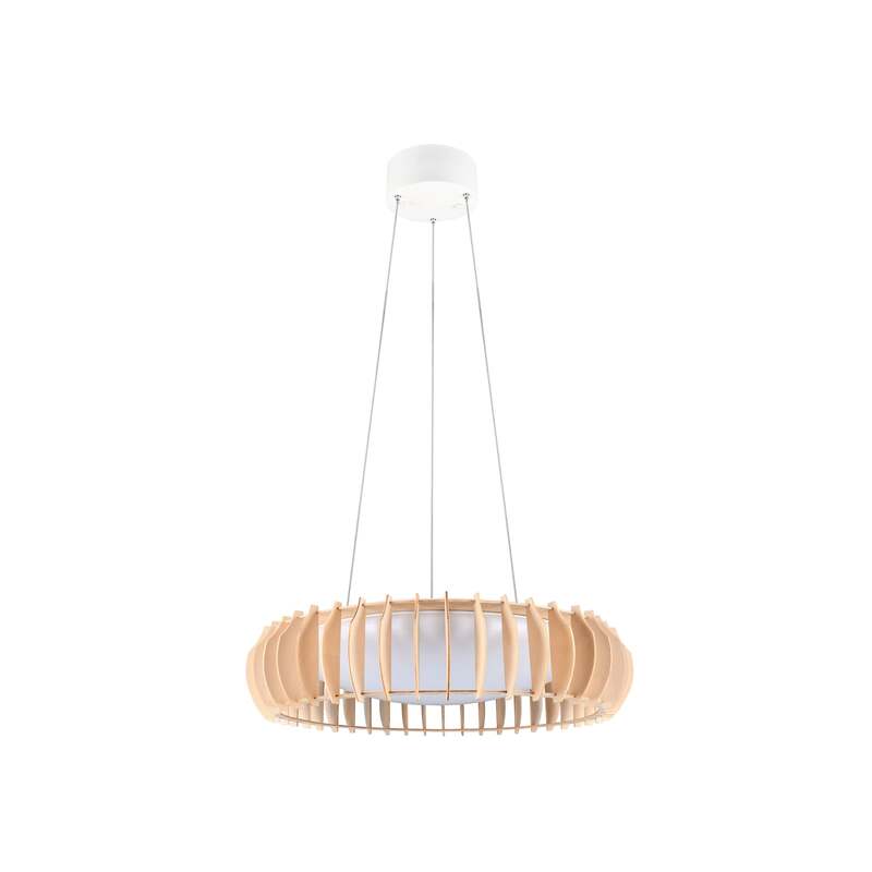Monte Pendelleuchte Hängelampe LED Lampe Holz hell CCT weiß Esszimmer Licht - 4017807600100