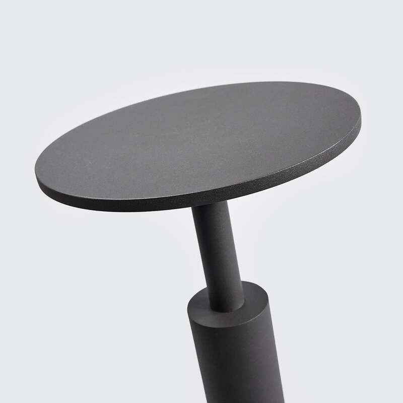 Lucande Wegeleuchte Gartenleuchte Fenia LED Pollerleuchte anthrazit 60cm IP65 - 4251096547979