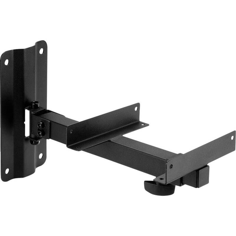 Monacor PA-Lautsprecher-Halterung neigbar schwenkbar 15kg stabil 24,5x12cm 1 St. - 4007754188936
