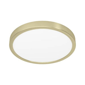 B-Ware EGLO LED-Anbaupanel Fueva Deckenlampe Deckenlampe 5 IP20 830 messing Ø28,5cm