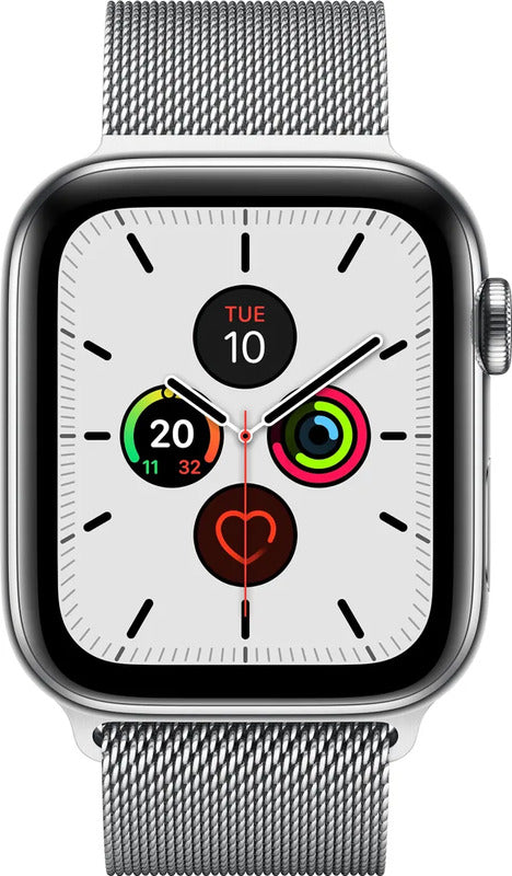 Apple Watch Series 5 44mm Smartwatch Uhr Fitness Tracker SIEHE TEXT/FOTOS - 0190199279612