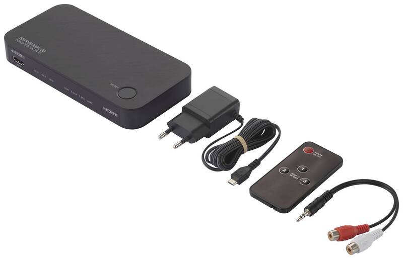 SpeaKa Professional TV-Receiver Receiver Fernseher Extraktor 840 x 2160 Pixel - 4064161208404