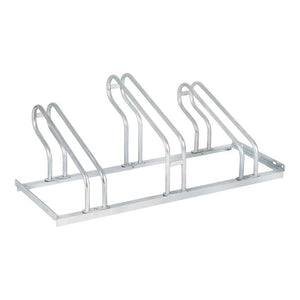 B-Ware STIER Fahrradständer für 3 Räder verzinkt Stahl Bügelparker Ständer 1050 mm