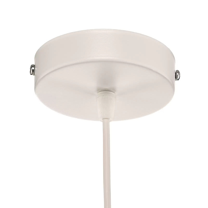 Hängeleuchte Devon grau/weiß Ø45cm E27 Hängelampe Lampe Leuchte Pendelleuchte - 5903689180207