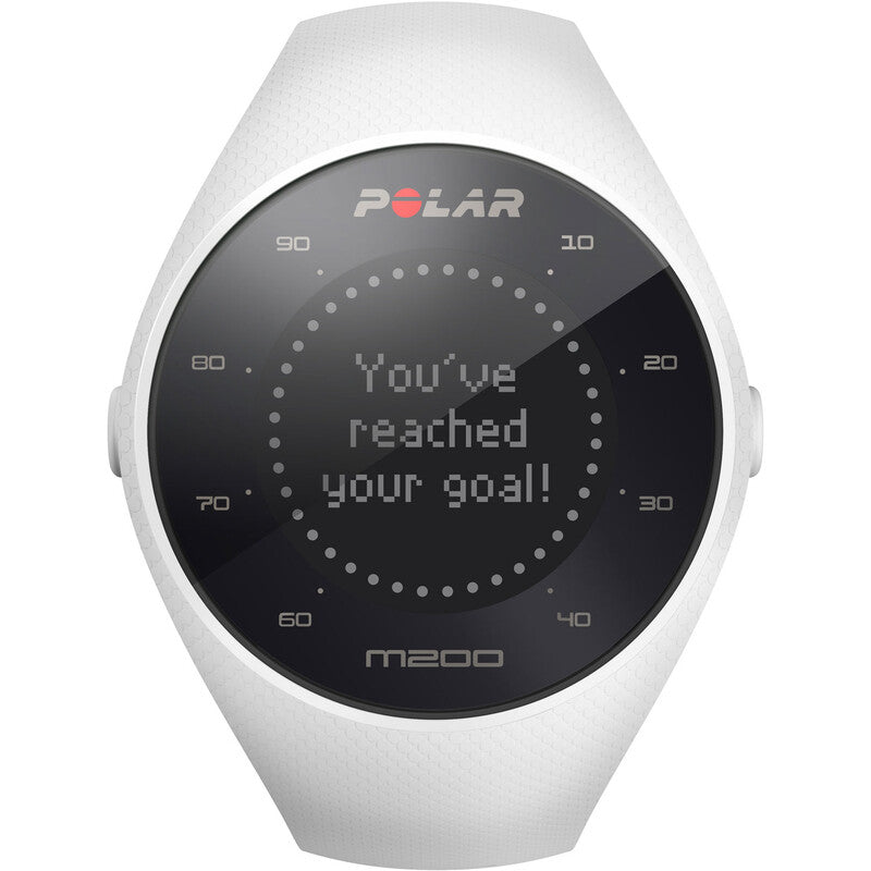 Polar Activity Tracker M200 Sportuhr Smartwatch GPS Fitnesstracker weiß Onesize - 0725882042756