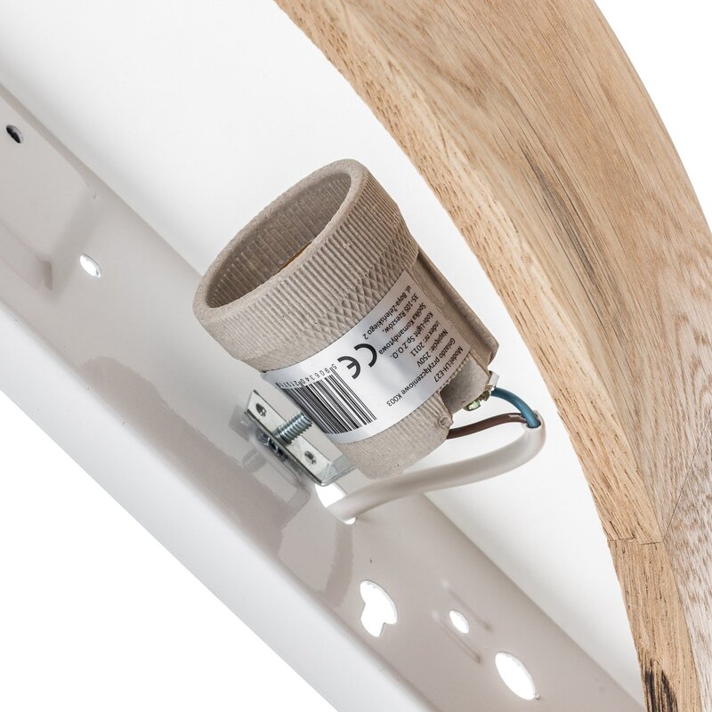 Envostar Kerio Wandlampe Breite 40,5 cm eiche Wandleuchte Lampe Leuchte Spot447 - 4251911796223