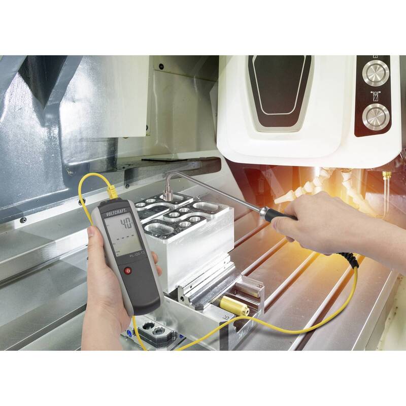 Voltcraft Oberflächenfühler Fühler-Typ K -100 bis 400 °C Temperaturmessung 219mm - 4053199525331