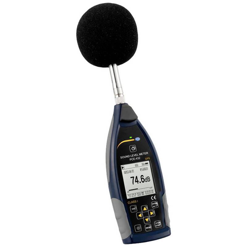 PCE Instruments Schallpegelmessgerät 432 Lärmmessgerät Kit SIEHE TEXT/FOTO - 4250348718815