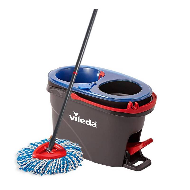 Vileda 178333 H2PRO Spin Mop Bodenwischer Wischmopp Reinigung - 4023103254237