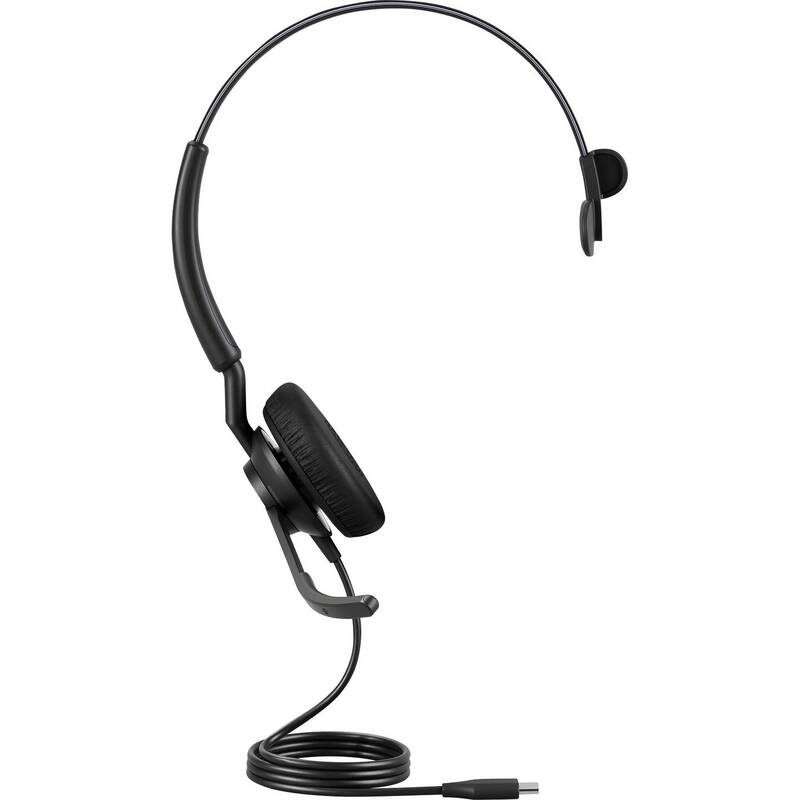 Jabra On Ear Headset Engage 50 II Mono Schwarz Noise Cancelling USB-C 132g - 5706991034172
