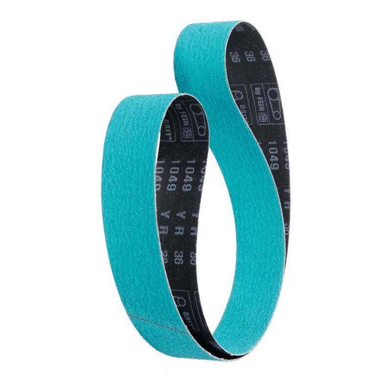 Fein Schleifband Korn 36 75mm 2000mm Polyestergewebe Zirkonkorund Schleifmittel - 4014586278506
