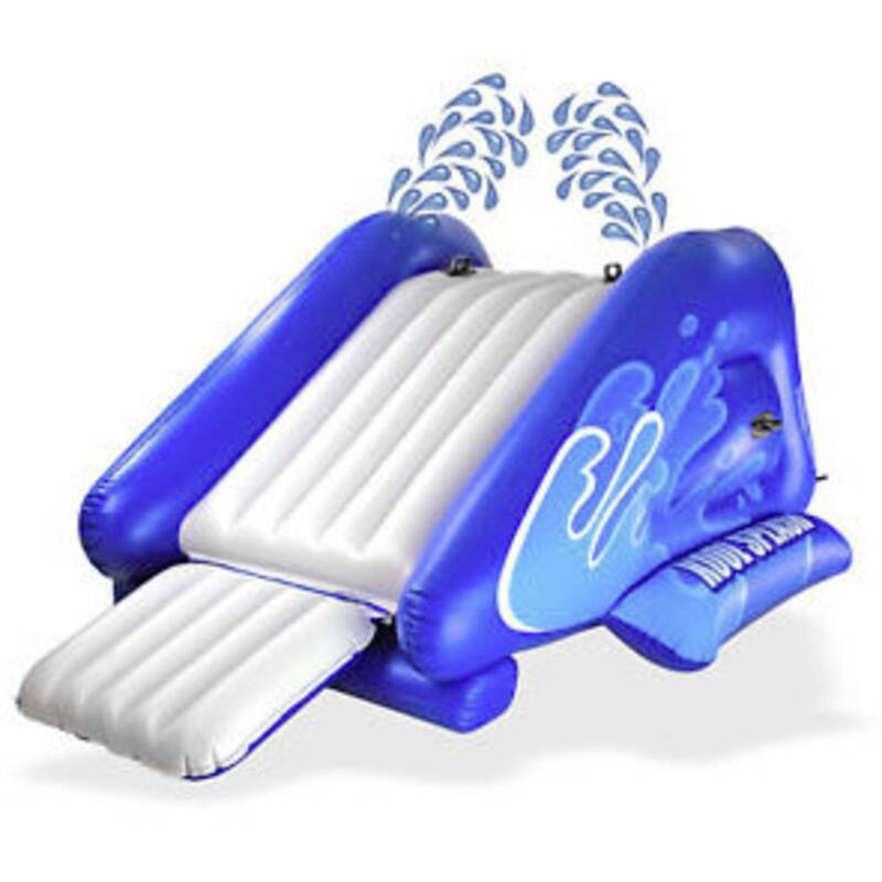 Intex Wasserrutsche 58849NP Wasserbahn Rutsche für Kinder 333x206x117cm blau - 6941057403595