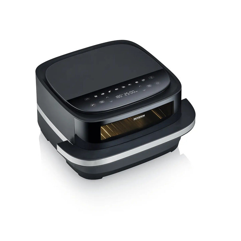 Severin Heißluft-Fritteuse 4l 2100W Fritteuse Airfryer Schwarz Timerfunktion - 4008146046650
