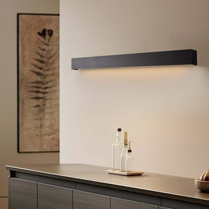 B-Ware Nowodvorski Wandleuchte Wandlampe Straight M LED Leuchte schwarz 92cm 3000K