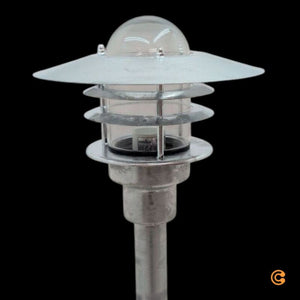 B-Ware Nordlux Pollerleuchte Gartenleuchte Agger LED Außenleuchte verzinkt 230V IP54