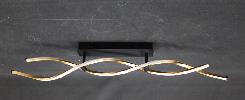 Paul Neuhaus Polina LED Deckenleuchte dimmbar 2-flammig gold modern 3000K Lampe - 4012248371725