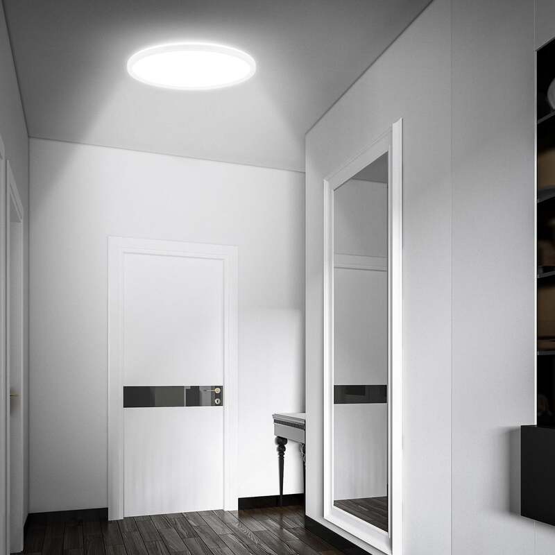 Briloner Deckenleuchte Move LED Lampe Leuchte mit Bewegungsmelder IP44 weiß - 4002707460381