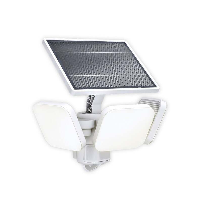 Philips Außenleuchte Solarleuchte Zyren LED Gartenlampe mit Sensor IP65 weiß - 8721103105493