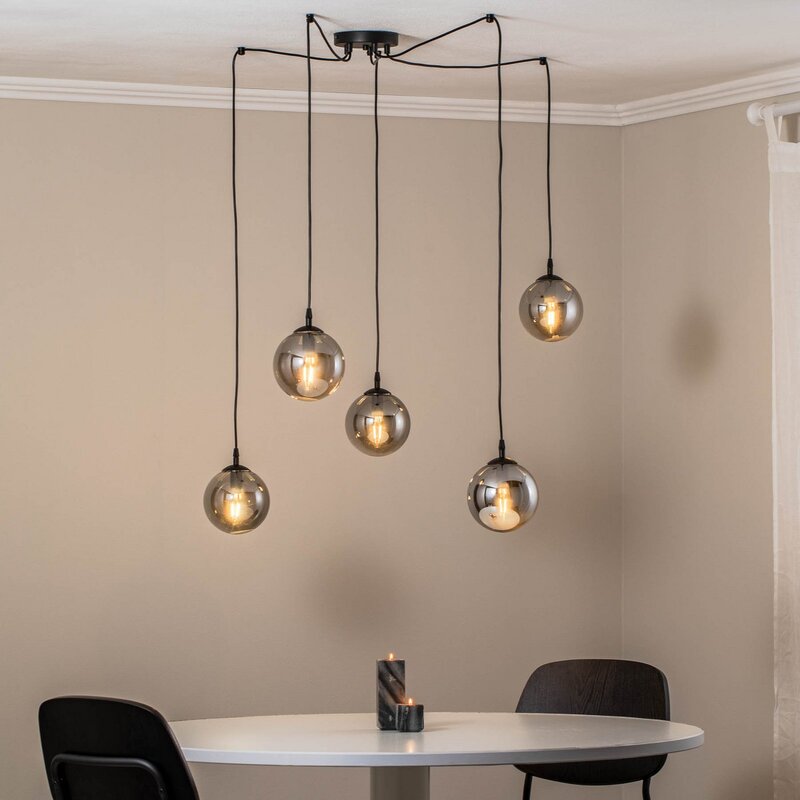 Euluna Hängeleuchte Glassy  Deckenlampe Pendelleuchte Wohnzimmerleuchte E14 - 5901738919006