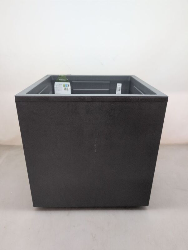 Deroma Pflanztopf Quadro Millenium 49x49x49cm wasserdicht frostbeständig - 0191942105509