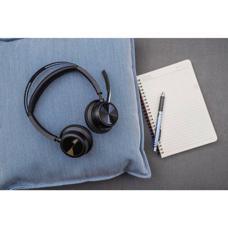HP Poly Voyager Focus 2 On Ear Headset Bluetooth Stereo Noise Cancelling - 0198122157235