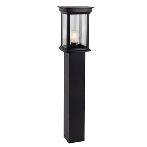 B-Ware KS Verlichting Wegeleuchte Außenlampe Wegelicht Schwarz E27 Aluminium