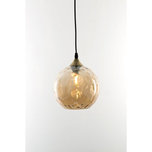 B-Ware Holländer Pendelleuchte Hängeleuchte FANO LED Lampe Leuchte amber H30-150cm