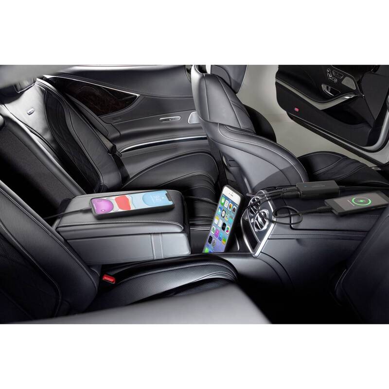 Voltcraft USB Ladegerät VC100WC-3 100W KFZ Ladeadapter 1x USB-A 2x USB-C schwarz - 4064161196206