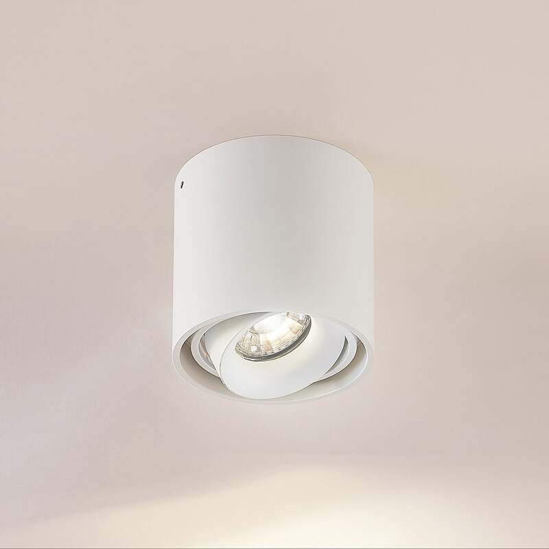 Arcchio Downlight Walza dimmbar weiß Metall Ø 9 cm GU10 Deckenleuchte - 4251096579277