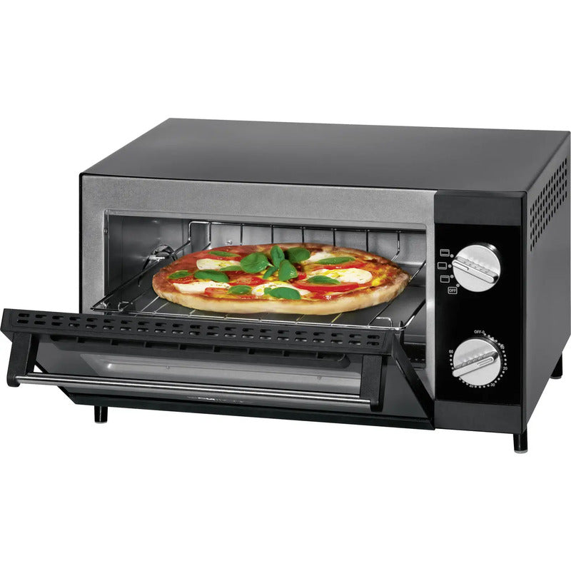 Clatronic Multi Pizza-Ofen Minibackofen MPO 3520 Timerfunktion 12 Liter Backraum - 4006160617085