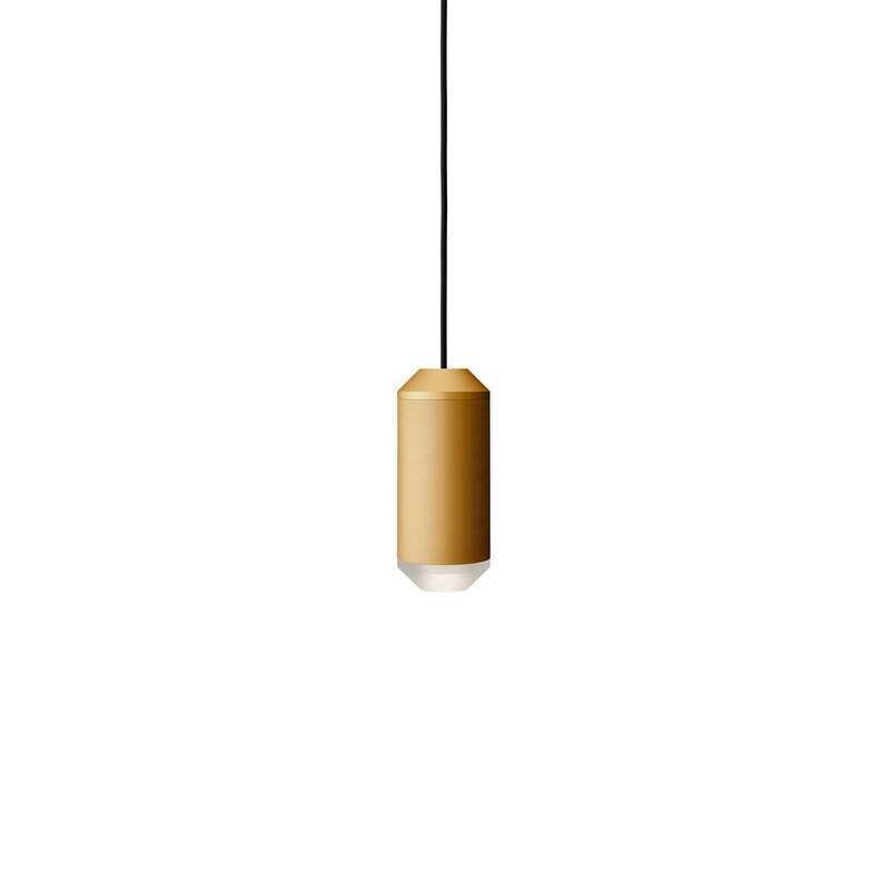 Frandsen Backbeat Pendelleuchte Leuchte Lampe Deckenlampe 23,5 cm Acryl / gold - 5702410276826