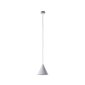 B-Ware Hängeleuchte Cono LED Pendelleuchte dimmbar Lampe weiß matt Stahl Ø19cm 140cm