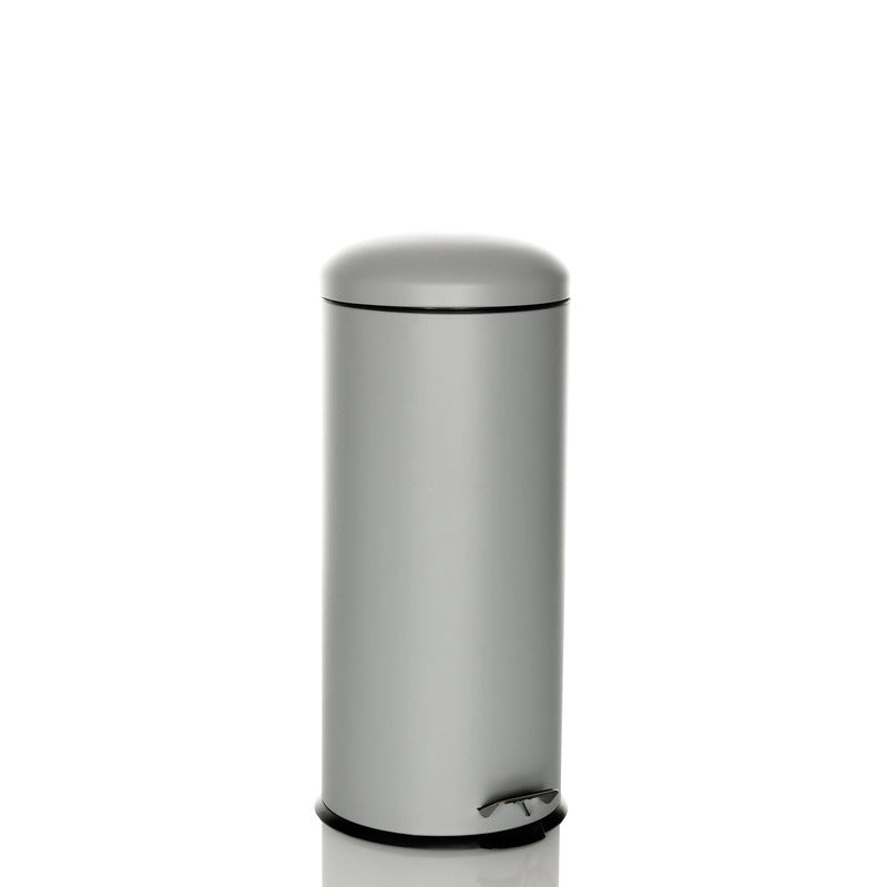 hjh OFFICE Abfallsammler Treteimer CLEAN VIII Mülleimer Abfalleimer 30L Stahl  - 4064323036425