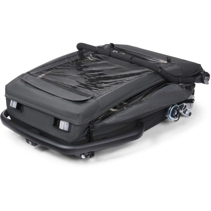 Croozer Fahrradanhänger Yuuna 2 Moonlight Black Kinderwagen Buggy Transport - 4044494160945