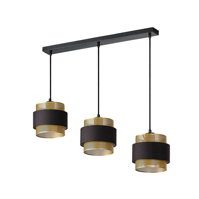 Osram Hängeleuchte Pendelleuchte Decor Hornet Schwarz Gold Wohnzimmer Lampe - 4058075847880