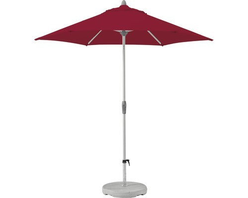 Sun Comfort by Glatz Sonnenschirm Gartenmöbel Ampelschirm rot Ø250cm UV-Schutz - 7640125033724