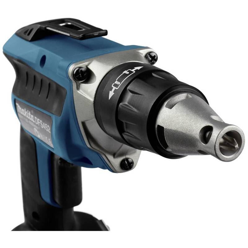 Makita Akku-Schrauber DFS452RTJ 18V 5Ah Li-Ion Schrauber mit Gürtelklip Licht - 0088381813594