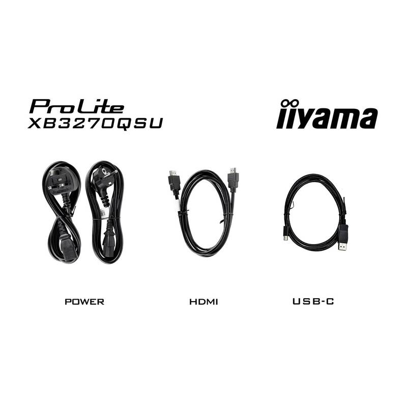 Iiyama ProLite XB3270QSU-B1 LED-Monitor EEK E (A - G) 80 cm 31.5 Zoll Bildschirm - 4948570123636