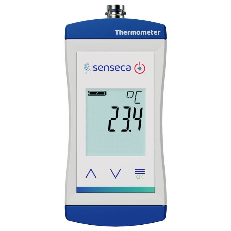 Senseca Temperaturmessgerät Thermometer Boden Kompost PT1000 Edelstahl 1000 mm - 4058175725323