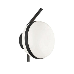 B-Ware Viokef Wandlampe Palma aus Glas Wandleuchte Designer Lampe dimmbar weiß 78cm