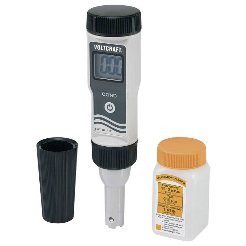 VOLTCRAFT Leitfähigkeits-Messgerät Leitfähigkeitsmesser Leitfähigkeitsmeter - 4016138629125