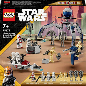 B-Ware Clone Trooper & Battle Droid Battle Pack