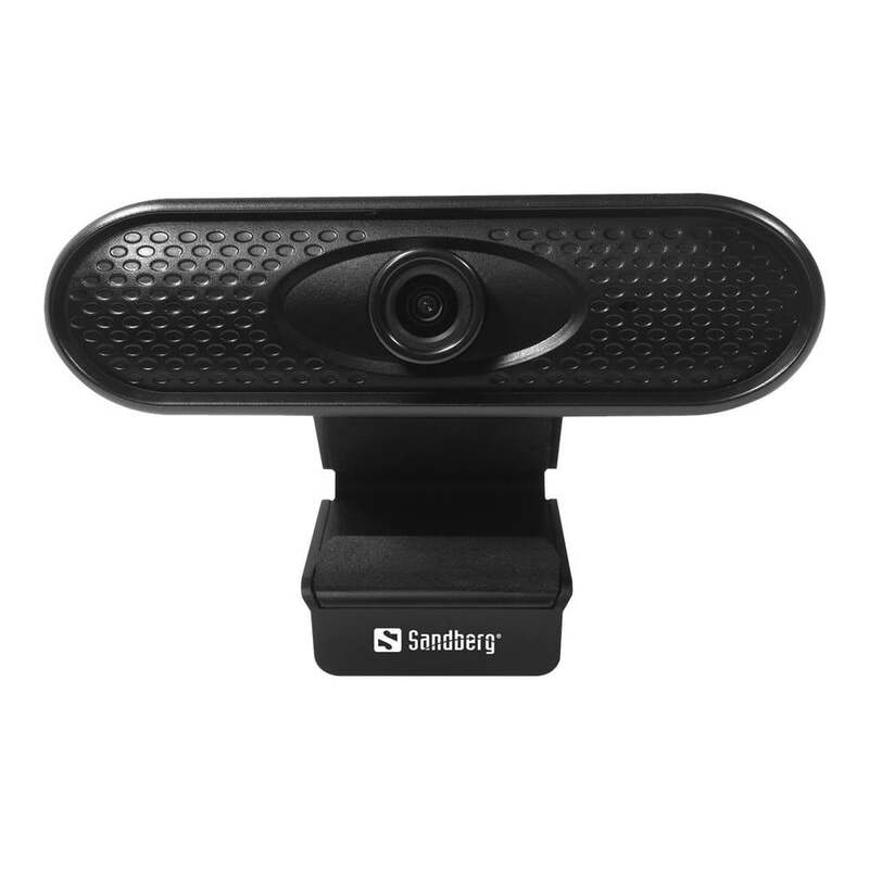 Sandberg Webcam Kamera USB Full HD Webcam 1080P Mikrofon Farbe 80 STÜCK - 5705730133961