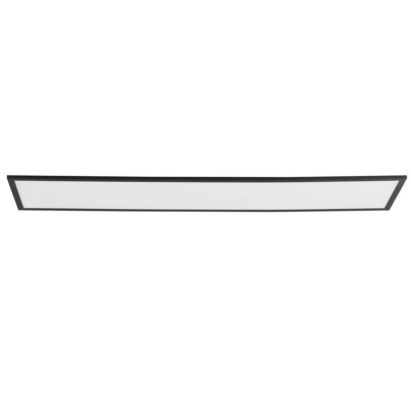 Lindby LED-Panel Lamin schwarz 120 cm CCT Remote Deckenpanel Deckenlicht Spot - 4251911765908
