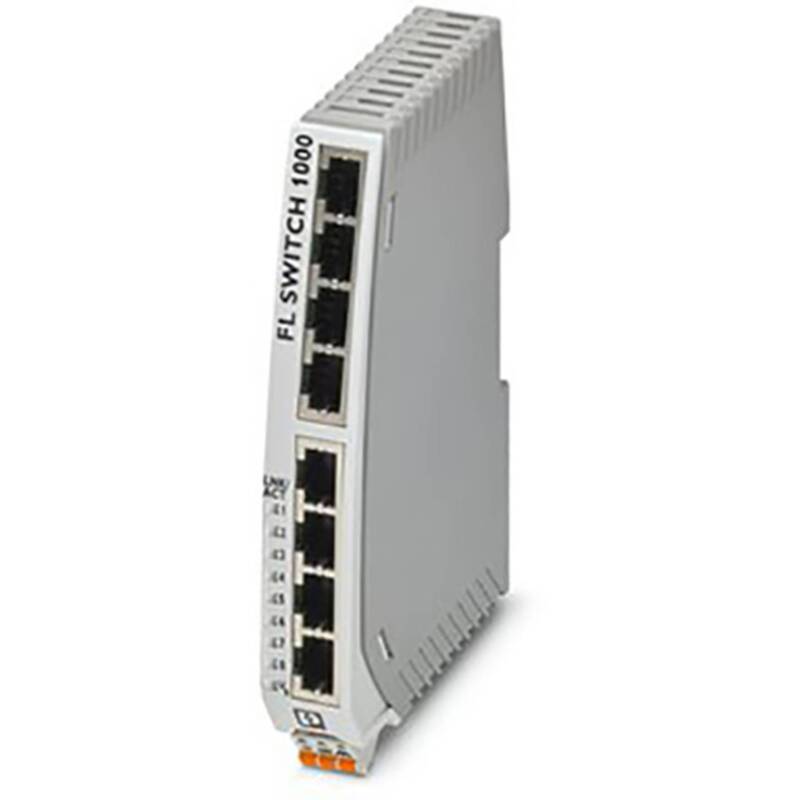 Phoenix Contact FL SWITCH 1008N Unmanaged Industrial Ethernet Switch 100MBit/s - 4055626833590