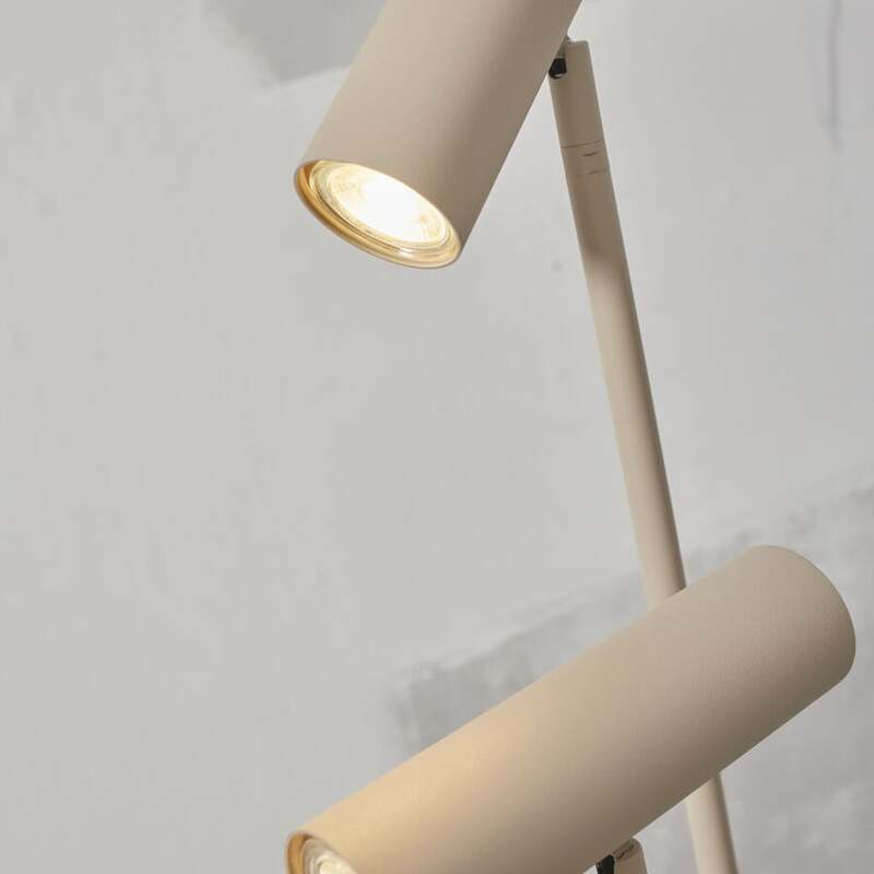 IT'S ABOUT ROMI Stehleuchte Havana sandfarben Lampe Leuchte 2x10W 162cm Höhe - 8716248094849