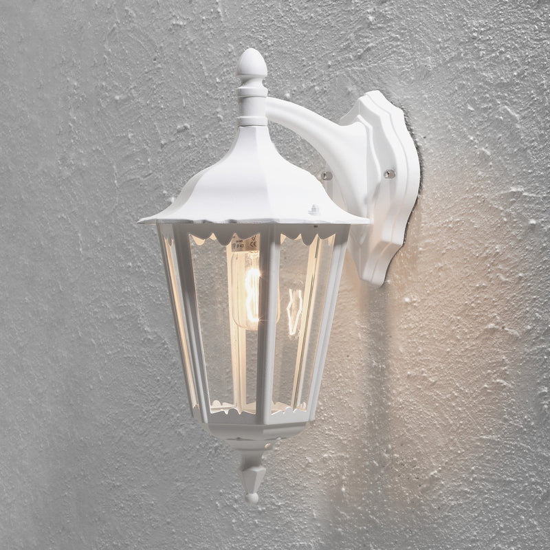 Konstsmide Außenwandleuchte Firenze LED Gartenleuchte Lampe dimmbar weiß 48cm - 7318307212259