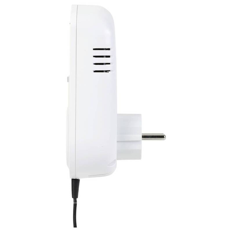 Sygonix Universalthermostat Zwischenstecker Wochenprogramm 1-70°C Tuya weiß 193g - 4064161478838